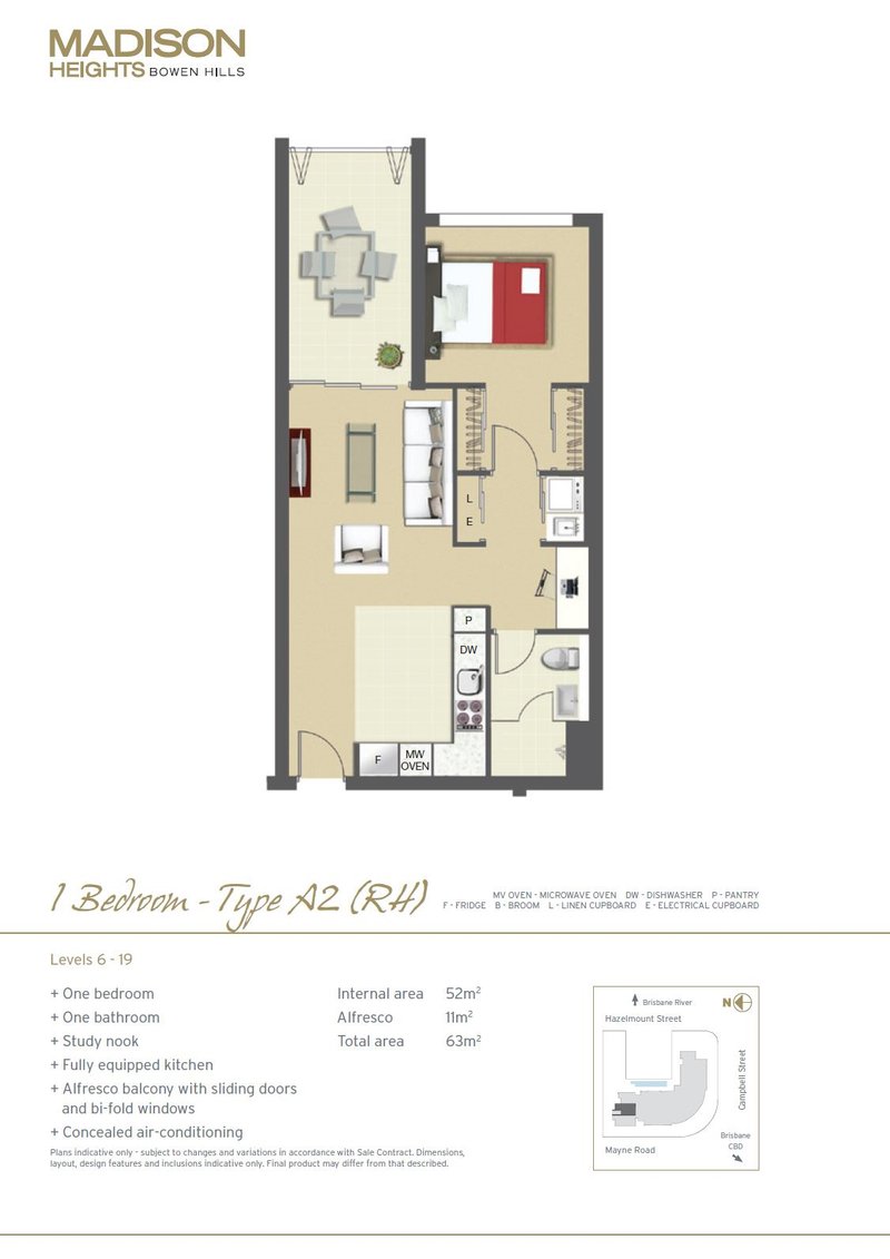 Photo - 1009F/35 Campbell Street, Bowen Hills QLD 4006 - Image 5