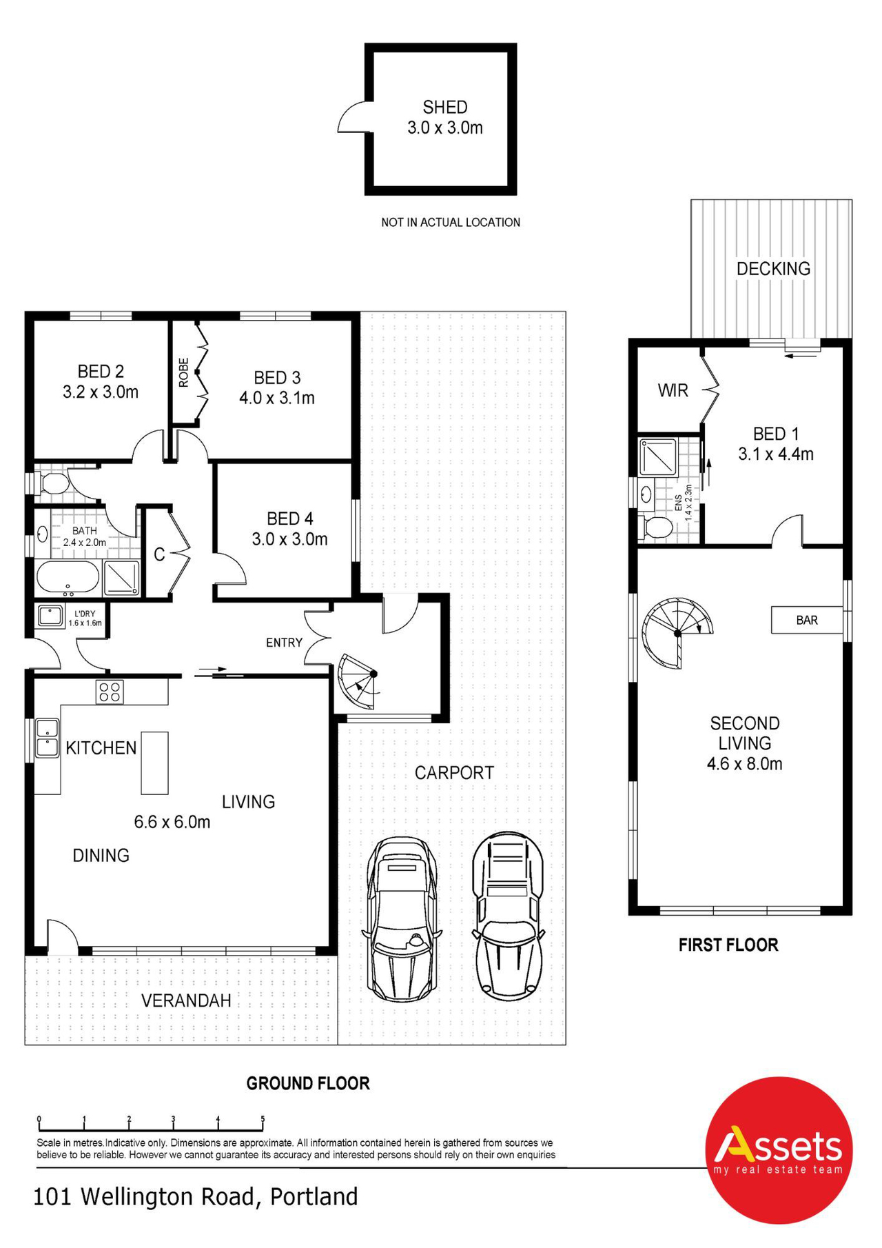 4-bedroom house at 101 Wellington Road, Portland VIC 3305, Glenelg, Victoria