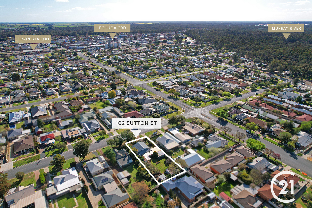 2-bedroom house at 102 Sutton Street, Echuca, VIC 3564, Campaspe, Victoria