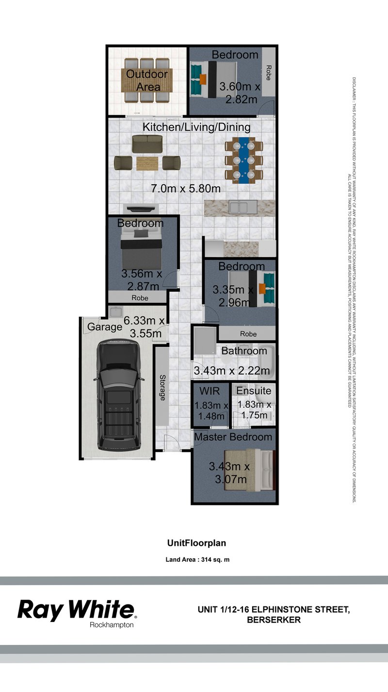 Photo - 1/12-16 Elphinstone Street, Berserker QLD 4701 - Image 2