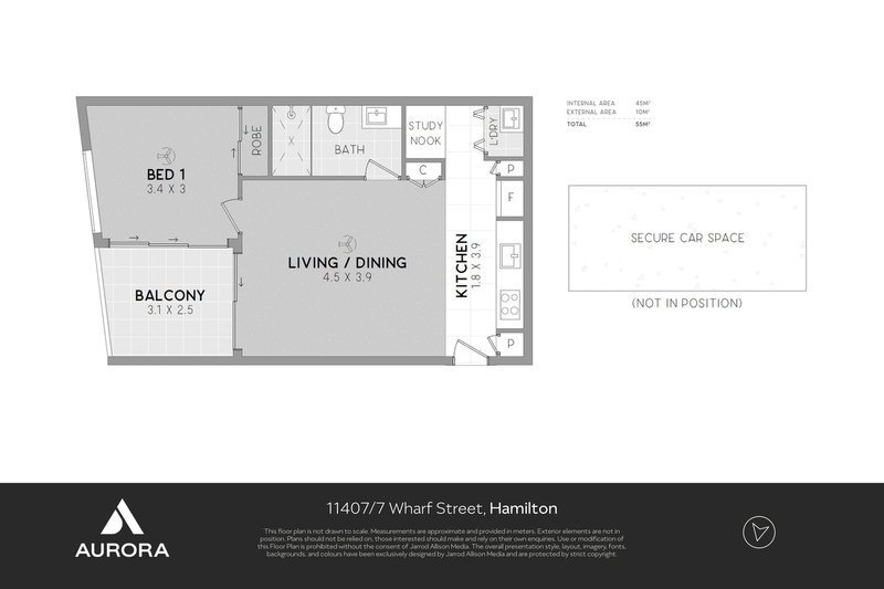 Photo - 11407/7 Wharf Street, Hamilton QLD 4007 - Image 10