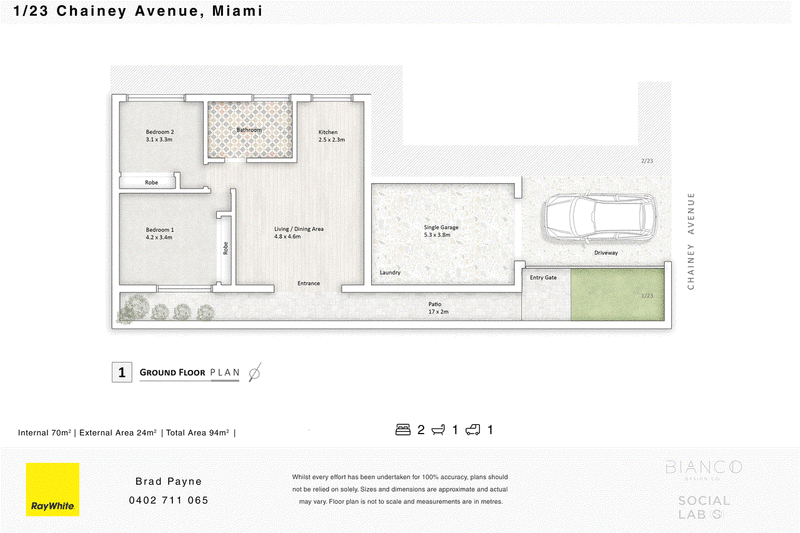 1/23 Chainey Ave Miami QLD 4220 Real Estate Industry Partners