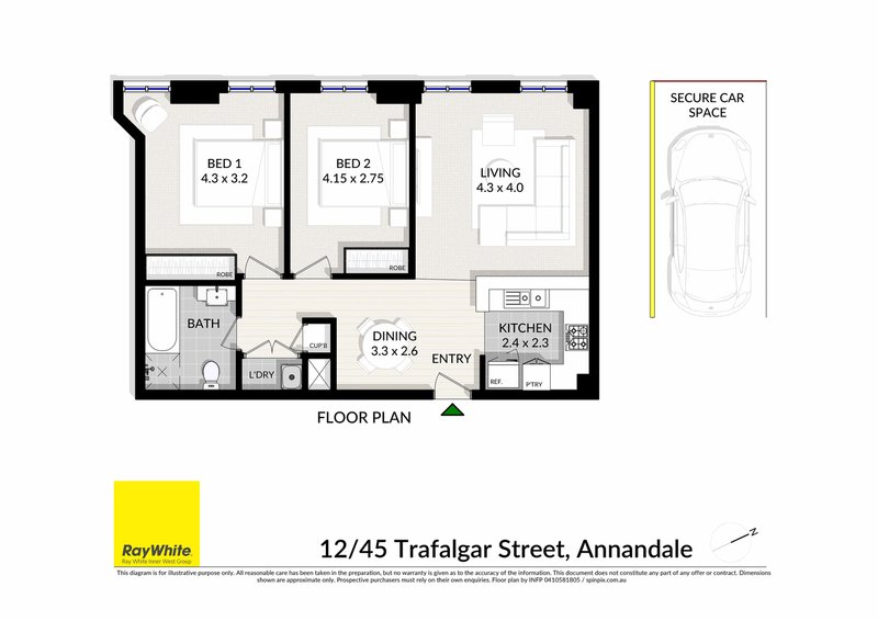 Photo - 12/45 Trafalgar Street, Annandale NSW 2038 - Image 13