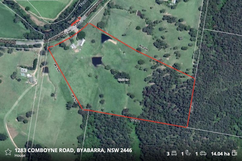 Photo - 1283 Comboyne Road, Byabarra NSW 2446 - Image 2