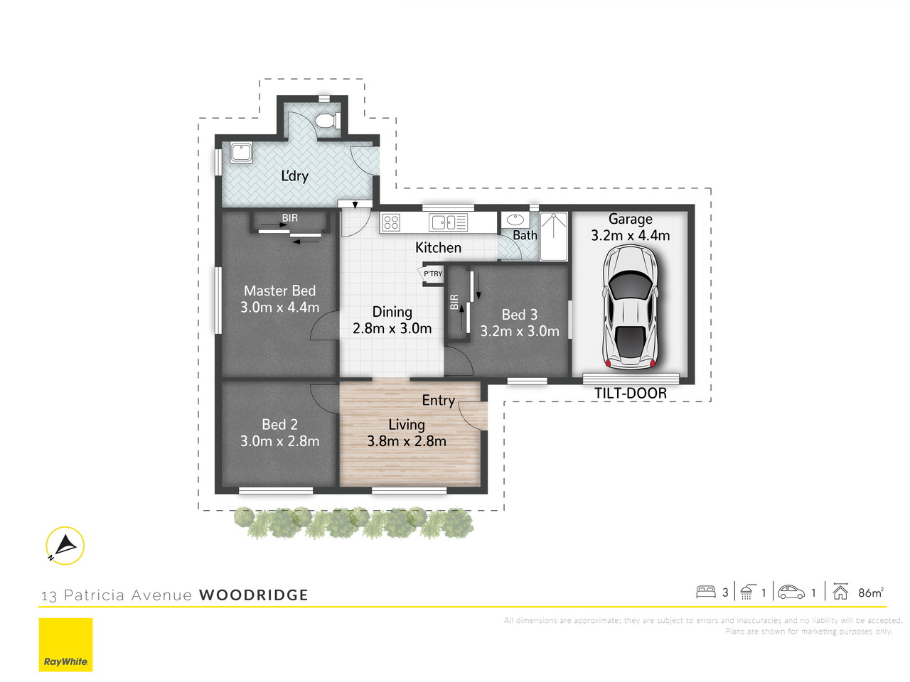 3-bedroom house at 13 Patricia Avenue, Woodridge, QLD 4114, Logan, Queensland
