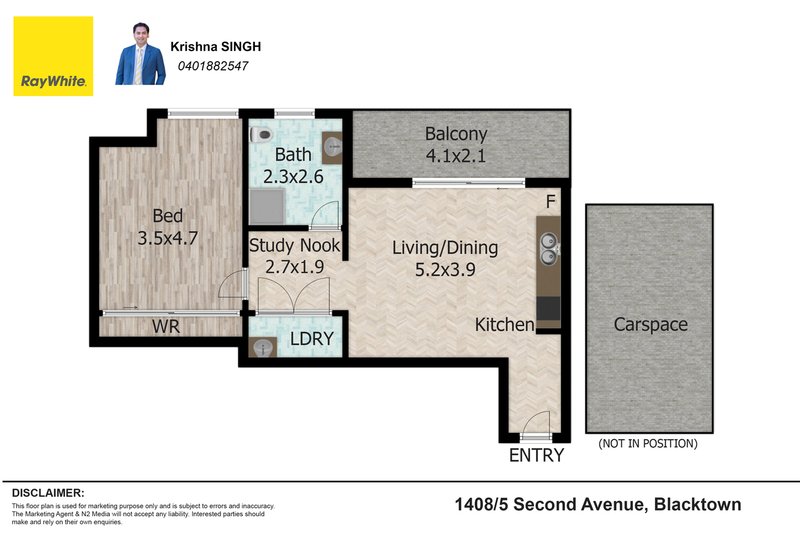 Photo - 1408/5 Second Avenue, Blacktown NSW 2148 - Image 16