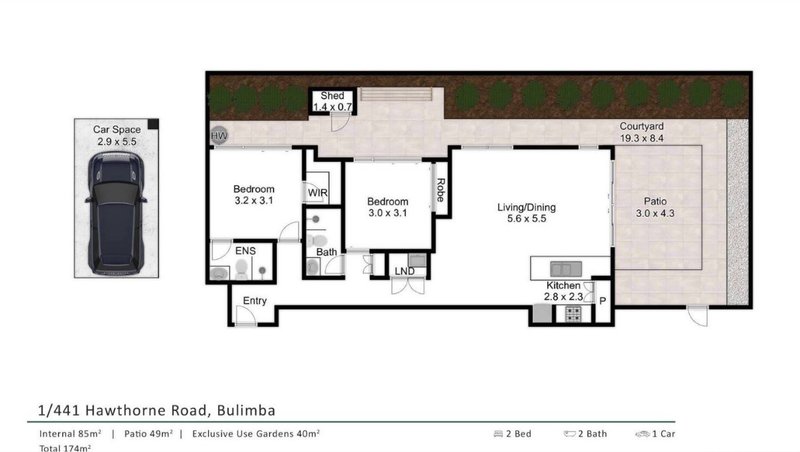 Photo - 1/441 Hawthorne Road, Bulimba QLD 4171 - Image 9