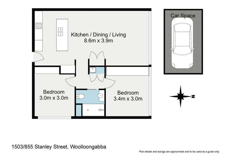 Photo - 1503/855 Stanley Street, Woolloongabba QLD 4102 - Image 22