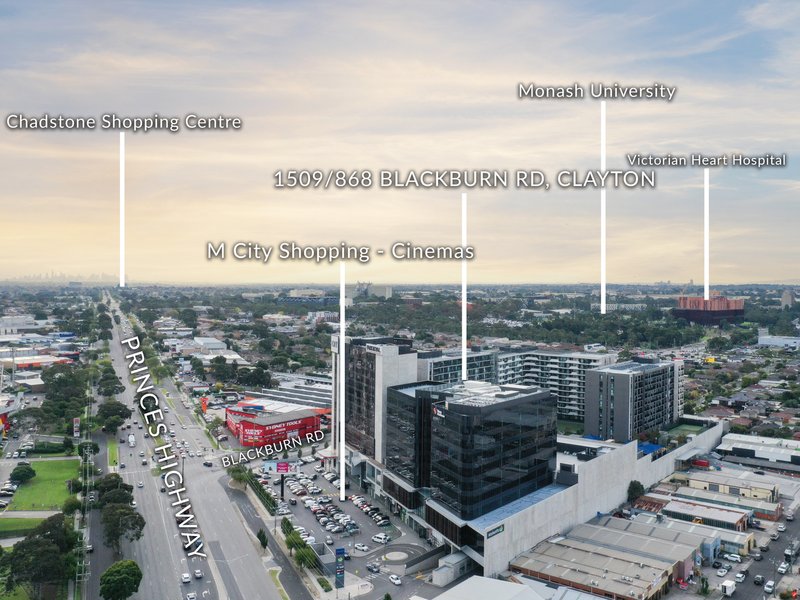 Photo - 1509/868 Blackburn Road, Clayton VIC 3168 - Image 12