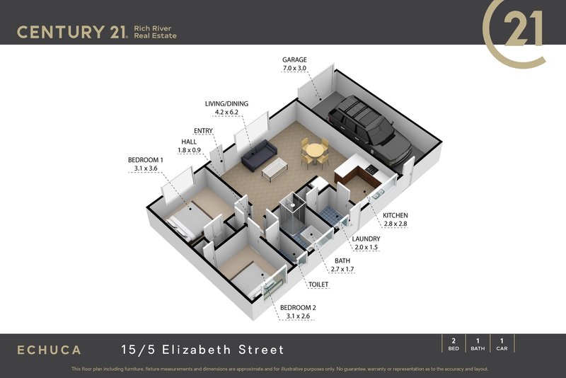 15/5 Elizabeth Street, Echuca VIC 3564 Real Estate Industry Partners
