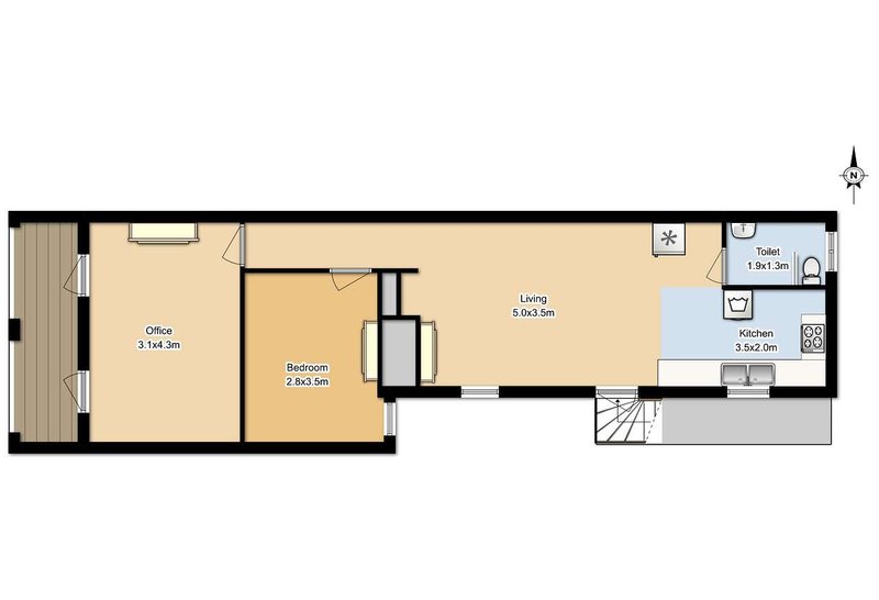 Photo - 157B Nicholson Street, Footscray VIC 3011 - Image 7