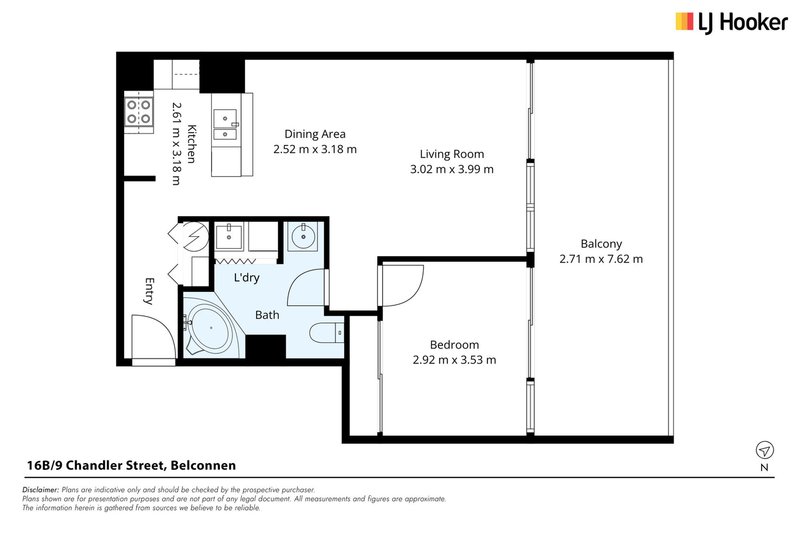 Photo - 16B/9 Chandler Street, Belconnen ACT 2617 - Image 9