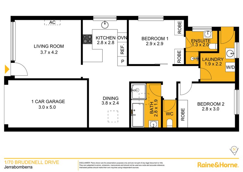 Photo - 1/70 Brudenell Drive, Jerrabomberra NSW 2619 - Image 2