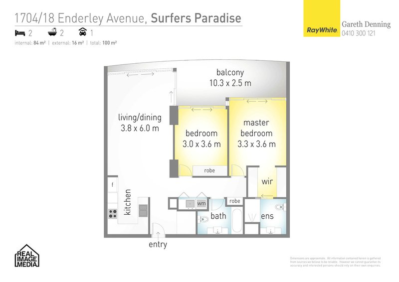 Photo - 1704/18 Enderley Avenue 'Artique' , Surfers Paradise QLD 4217 - Image 15