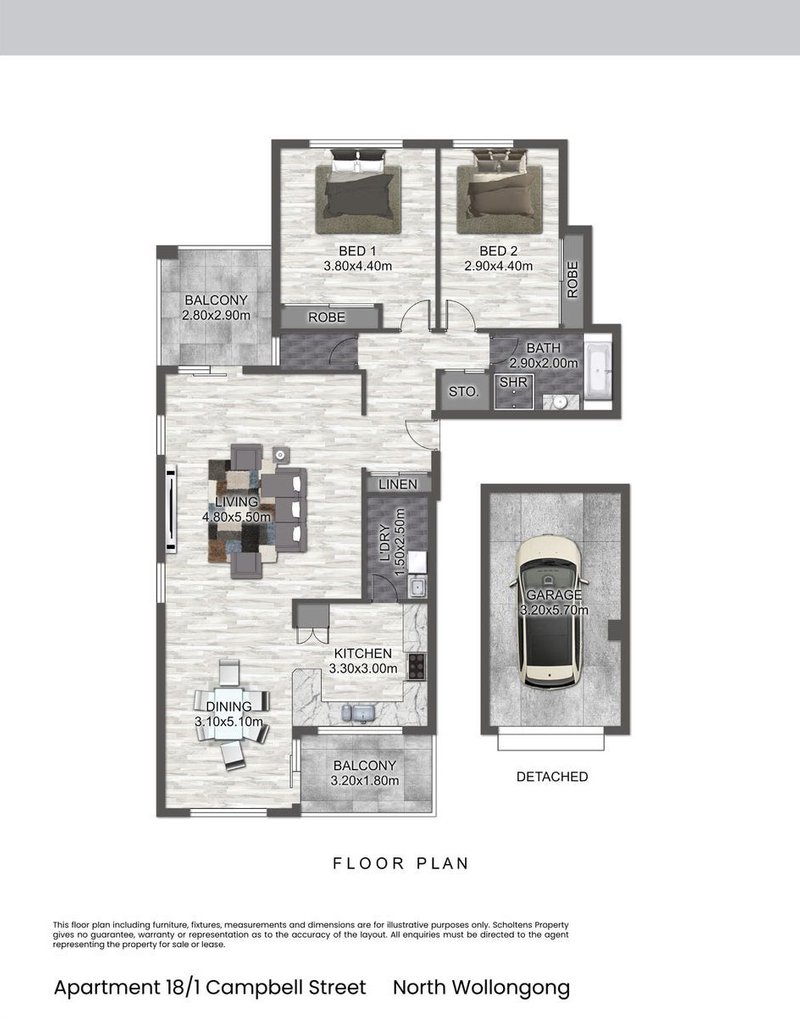 Photo - 18/1 Campbell Street, North Wollongong NSW 2500 - Image 8