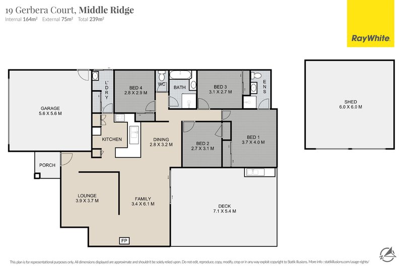 Photo - 19 Gerbera Court, Middle Ridge QLD 4350 - Image 11