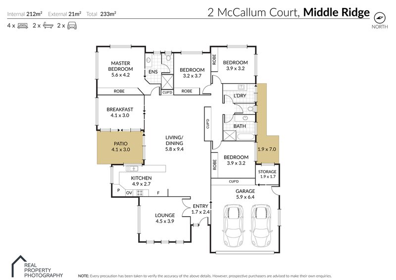 Photo - 2 Mccallum Court, Middle Ridge QLD 4350 - Image 9