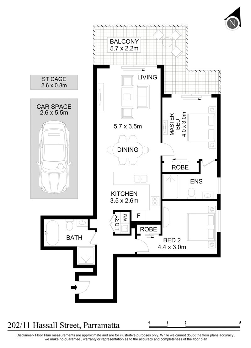 Photo - 202/11 Hassall Street, Parramatta NSW 2150 - Image 9