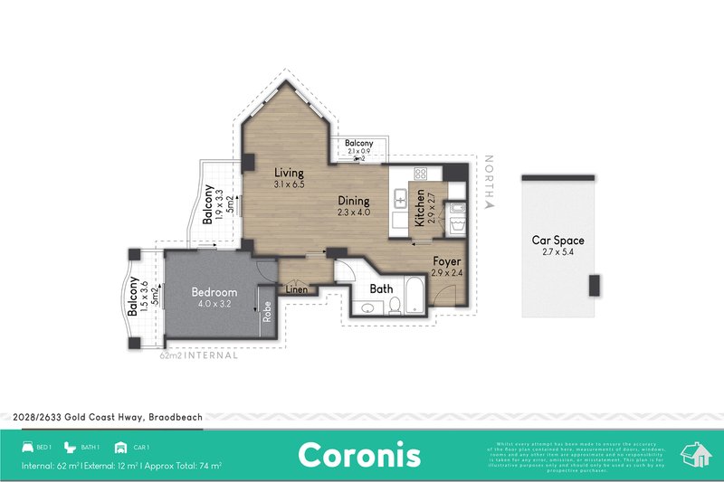 Photo - 2028/2633 Gold Coast Highway, Broadbeach QLD 4218 - Image 12