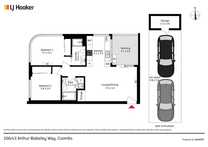 Photo - 206/43 Arthur Blakeley Way, Coombs ACT 2611 - Image 16