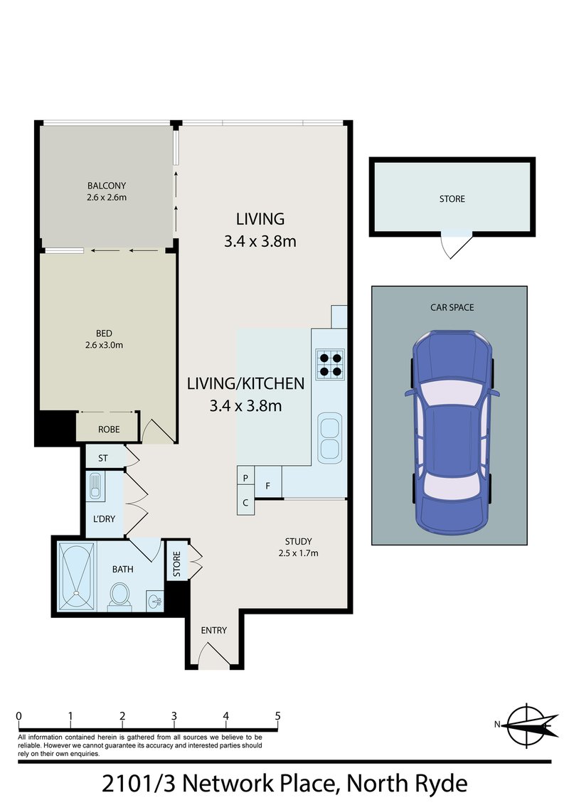 Photo - 2101/3 Network Place, North Ryde NSW 2113 - Image 9