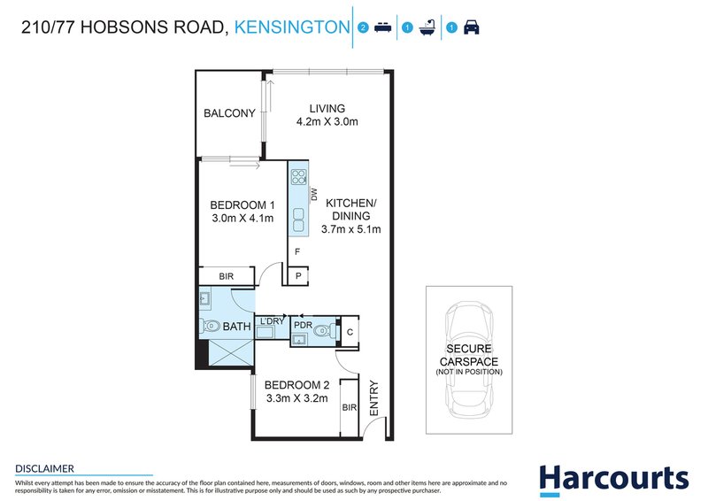 Photo - 210/77 Hobsons Road, Kensington VIC 3031 - Image 12