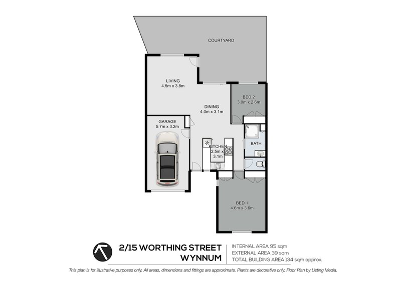 Photo - 2/15 Worthing Street, Wynnum QLD 4178 - Image 7