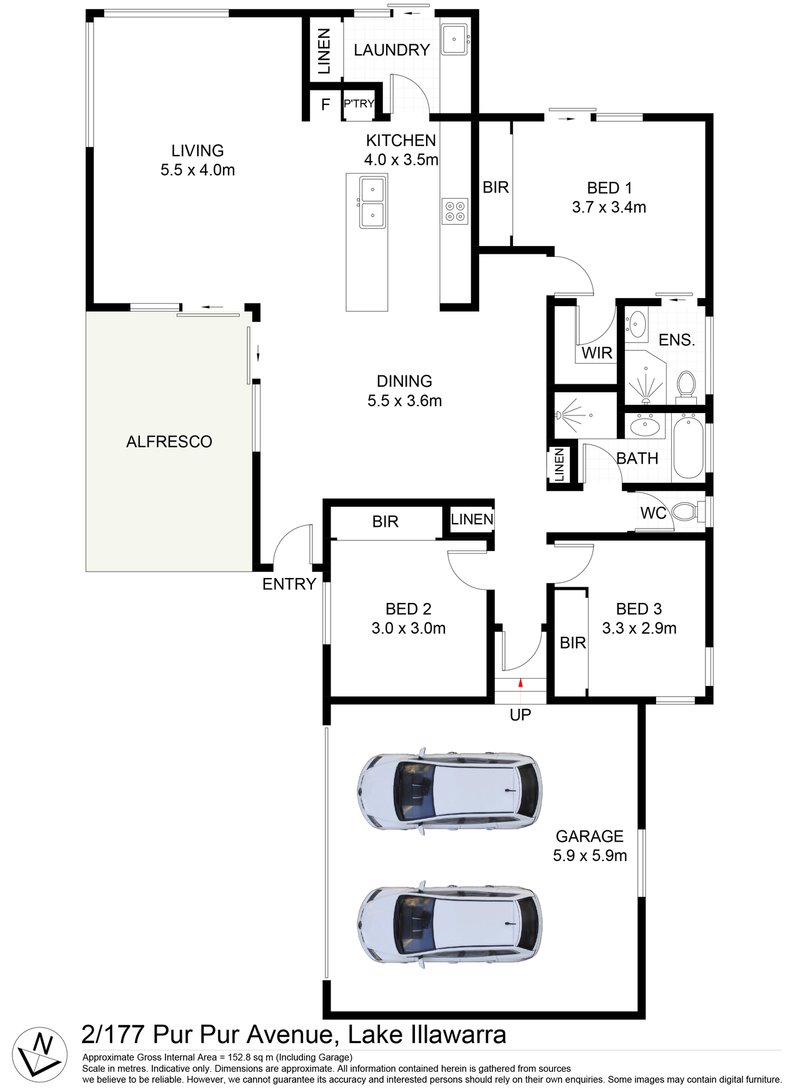 Photo - 2/177 Pur Pur Ave , Lake Illawarra NSW 2528 - Image 6