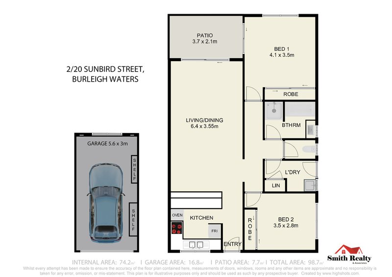 Photo - 2/20 Sunbird Street, Burleigh Waters QLD 4220 - Image 12