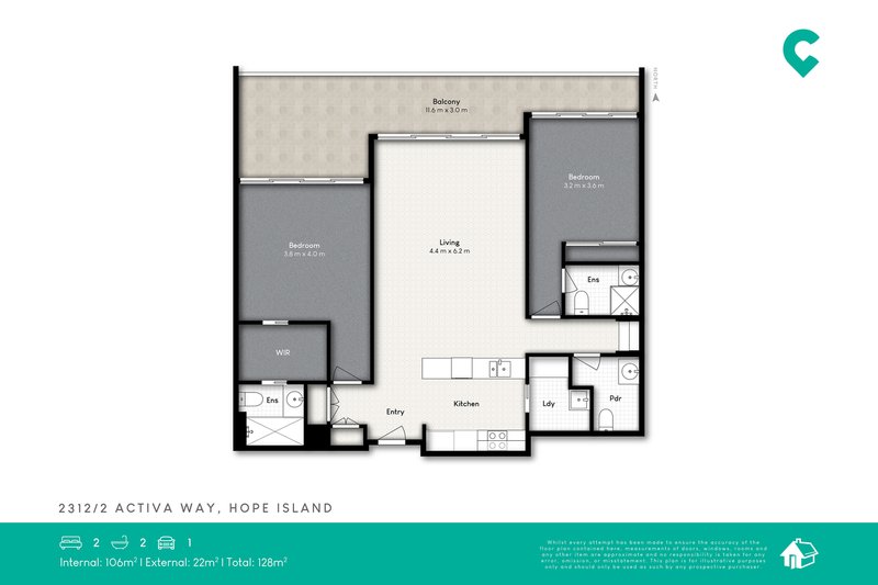 Photo - 2312/2 Activa Way, Hope Island QLD 4212 - Image 10