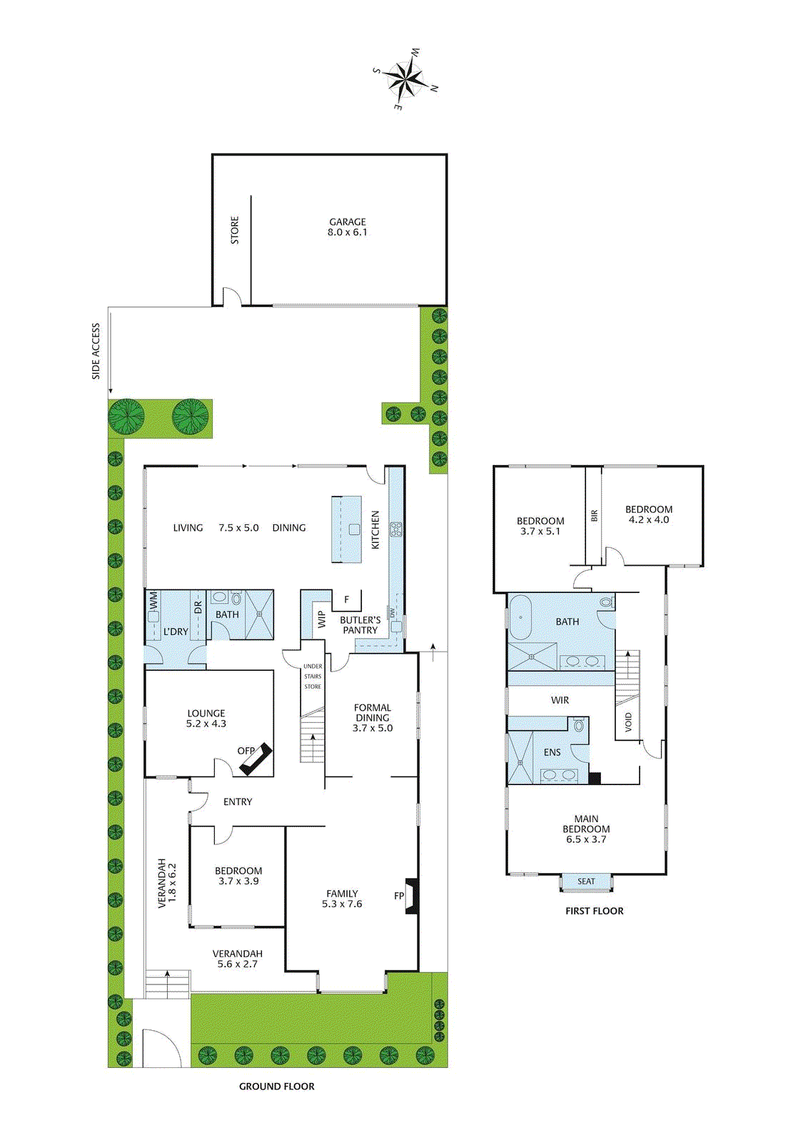 Floor plan for 4-bedroom house at 24 Western Beach Road, Geelong, VIC 3220, Greater Geelong, Victoria