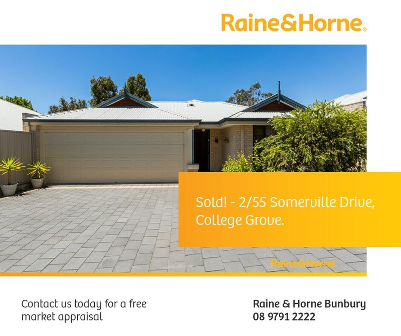 2/55 Somerville Drive, College Grove WA 6230