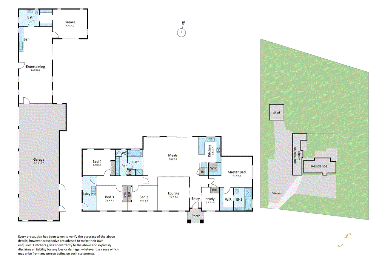 Floor plan for 5-bedroom house at 28 THOMAS DRIVE, Hopetoun Park VIC 3340, Moorabool, Victoria