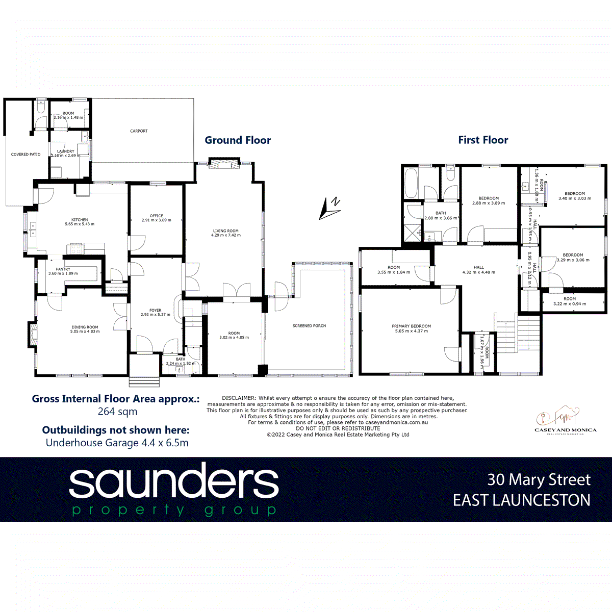 Floor plan for 4-bedroom house at 30 Mary Street, East Launceston Tas 7250, , Tasmania