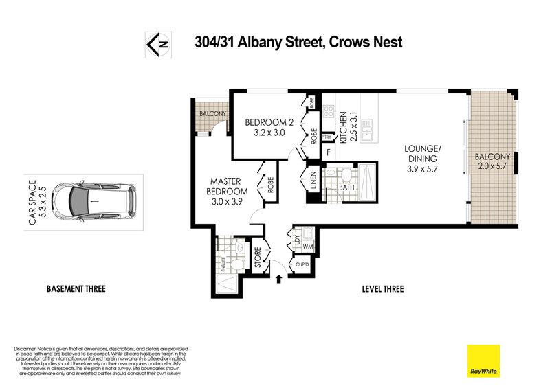 Photo - 304/31-33 Albany Street, Crows Nest NSW 2065 - Image 8