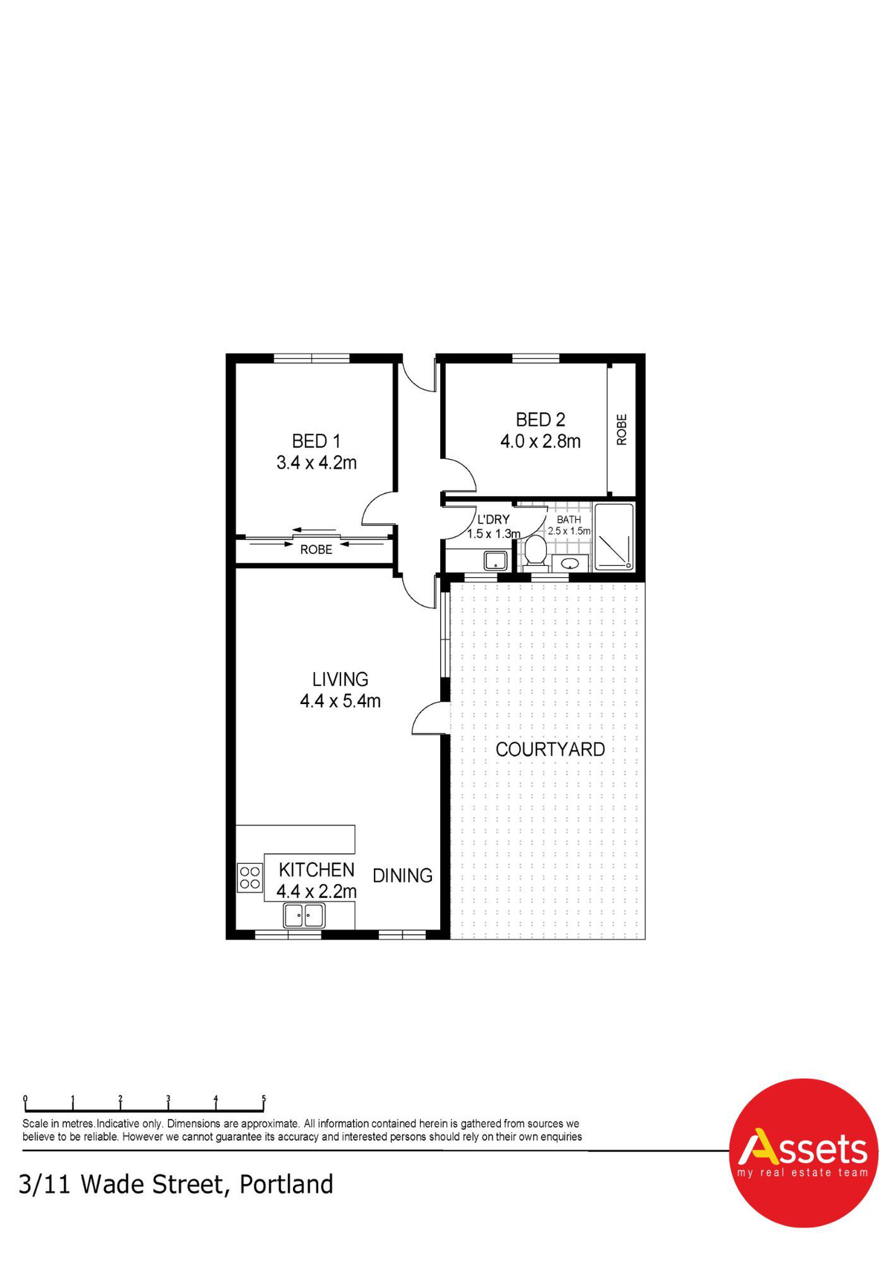 2-bedroom unit at 3/11 Wade Street, Portland, VIC 3305, Glenelg, Victoria