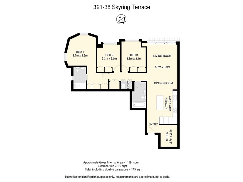 Photo - 321/38 Skyring Terrace, Teneriffe QLD 4005 - Image 14