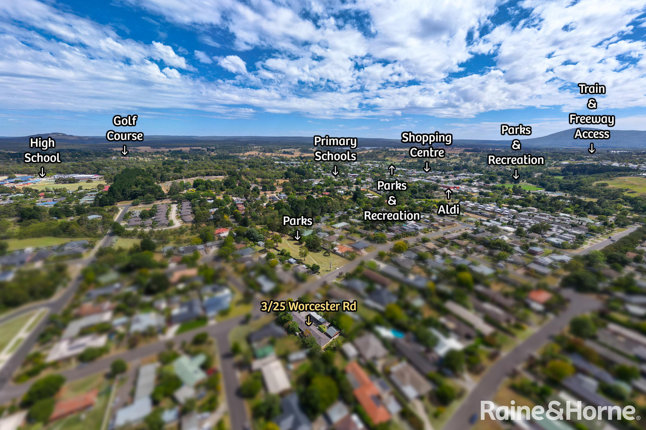 2-bedroom unit at 3/25 Worcester Road, Gisborne, VIC 3437, Macedon Ranges, Victoria