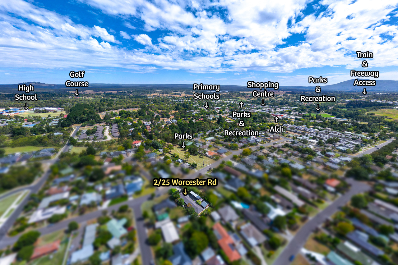 2-bedroom unit at 3/25 Worcester Road, Gisborne, VIC 3437, Macedon Ranges, Victoria