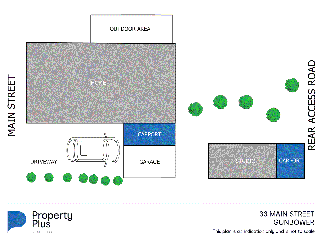 Floor plan for 5-bedroom house at 33 MAIN STREET, Gunbower VIC 3566, Campaspe, Victoria