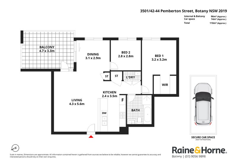 Photo - 3501/42-44 Pemberton Street, Botany NSW 2019 - Image 7