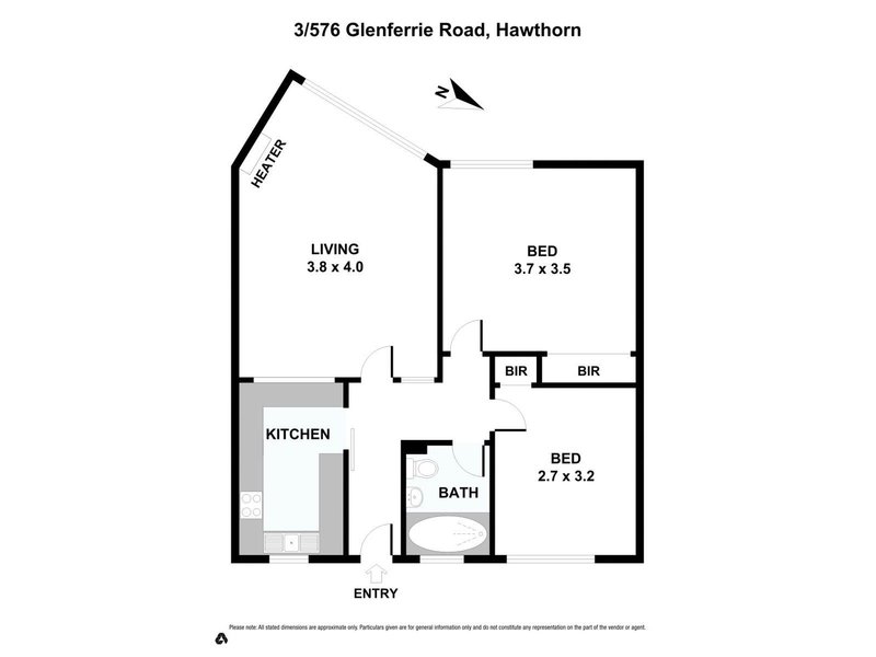 Photo - 3/576 Glenferrie Road, Hawthorn VIC 3122 - Image 7