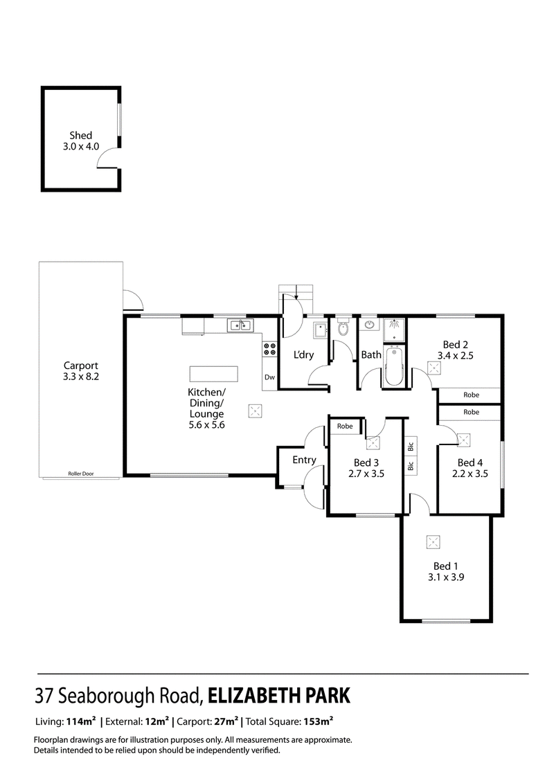 37 Seaborough Road, Elizabeth Park SA 5113 Real Estate Industry Partners