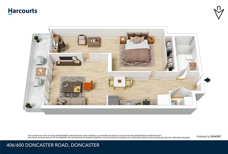 Photo - 406/600 Doncaster Road, Doncaster VIC 3108 - Image 10