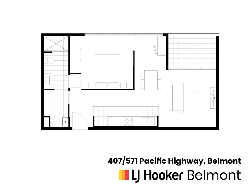 Photo - 407/571 Pacific Highway, Belmont NSW 2280 - Image 10