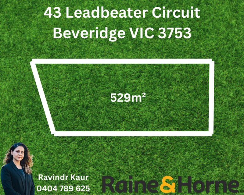 43 Leadbeater Circuit, Beveridge VIC 3753