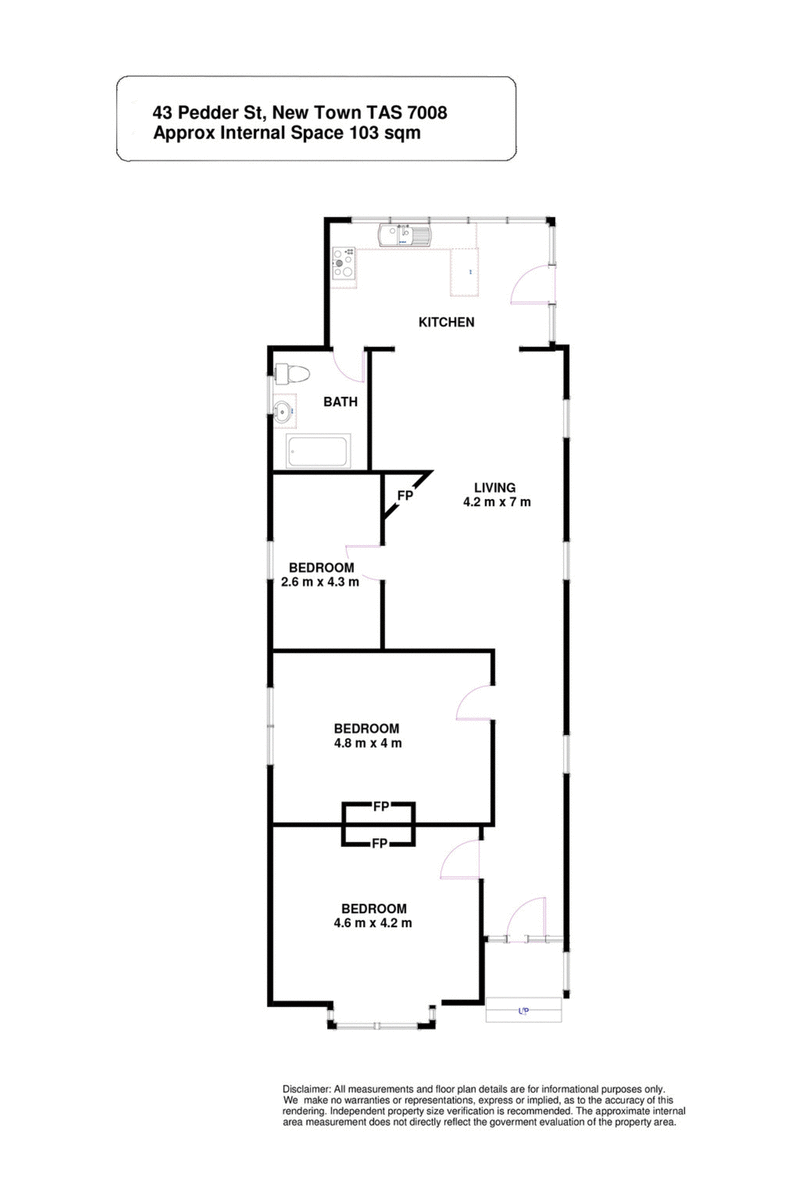 43 Pedder Street, New Town TAS 7008 Real Estate Industry Partners
