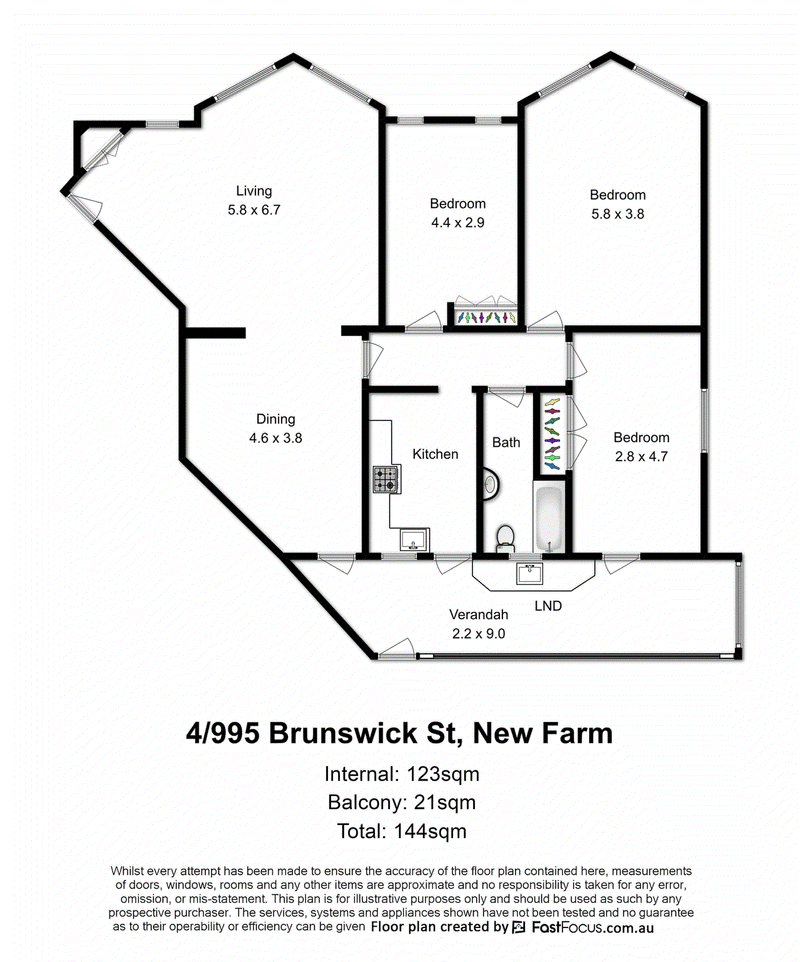 4/995 Brunswick Street, New Farm QLD 4005 Real Estate Industry Partners