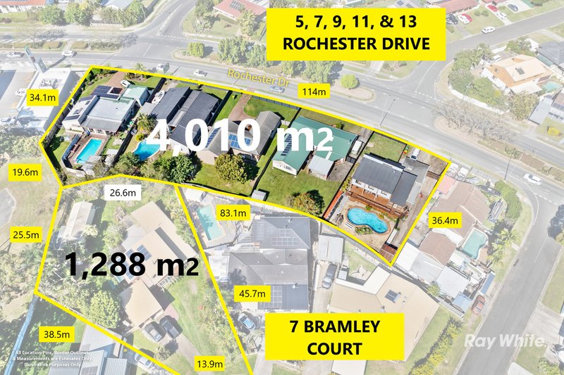 5, 7, 9, 11 & 13 Rochester Drive, Mount Warren Park QLD 4207