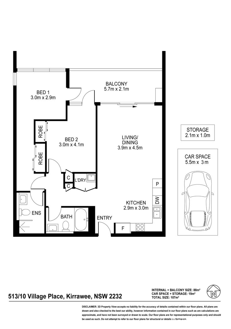 Photo - 513/10 Village Place, Kirrawee NSW 2232 - Image 13